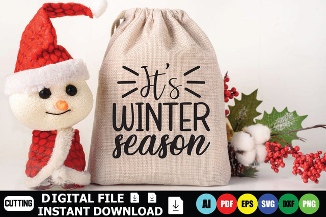 It’s Winter Season SVG Shahin alam 