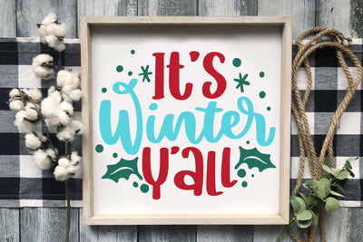 It's Winter Y'All SVG Cut File SVG dapiyupi store 