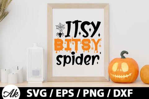 Itsy bitsy spider svg SVG akazaddesign 
