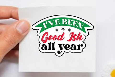 ive been good ish all year SVG Angelina750 