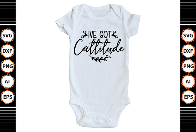 Ive Got Cattitude svg SVG shah alam 