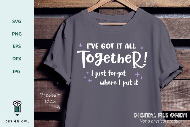 I've got it all together! I just forgot where I put it SVG Design Owl 