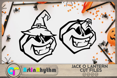 Jack o lantern SVG / Halloween pumpkin SVG SVG Artinrhythm shop 