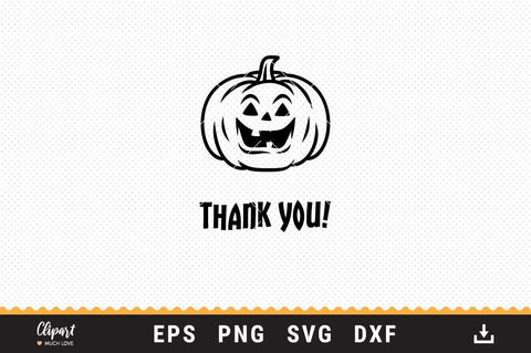 Jack O Lantern SVG, Halloween SVG, Pumpkin face SVG, DXF, PNG, Cricut, Silhouette SVG ClipartMuchLove 
