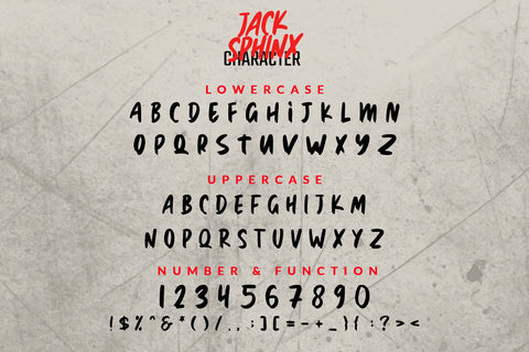 Jack Sphinx Font Wildan Type 