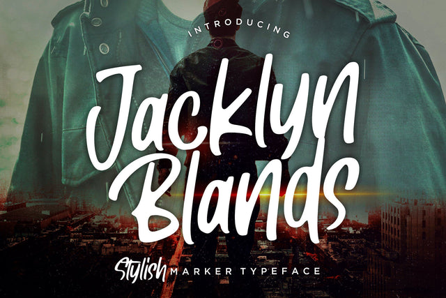 Jacklyn Blands Stylish Marker Typeface Font Creatype Studio 