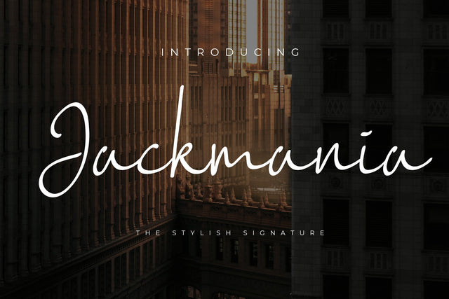 Jackmania Font LetterdayStudio 