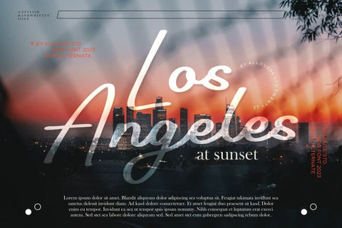 Jackson California Font Allouse.Studio 