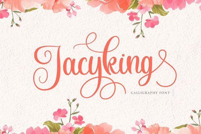 Jacyking - Lovely Script Font Font StringLabs 