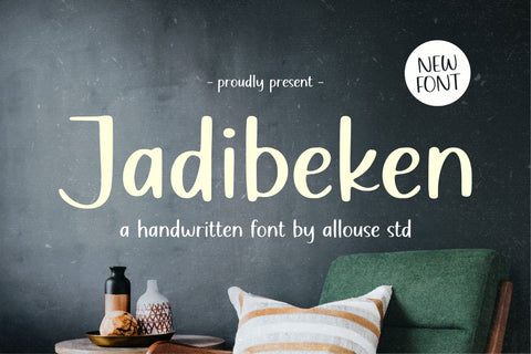 Jadibeken Font Allouse.Studio 