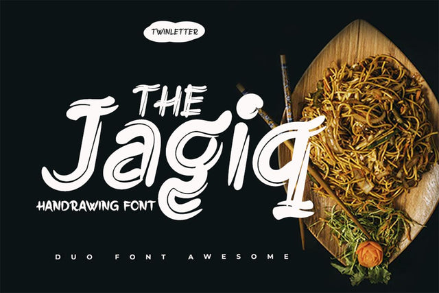 Jagiq Font twinletter 