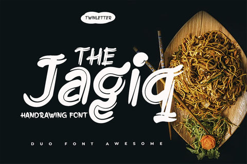 Jagiq Font twinletter 