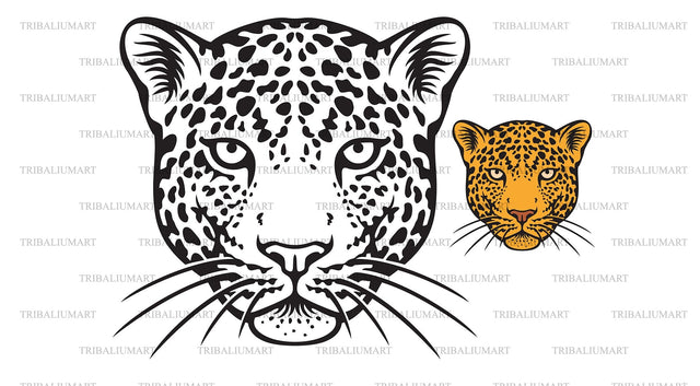 Jaguar head SVG TribaliumArtSF 