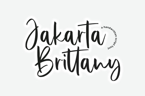Jakarta Brittany Font Allouse.Studio 