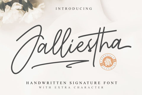 Jalliestha Font Zeenesia Std 