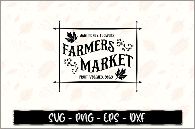 Jam. honey. flowers farmers market fruit. veggies. eggs SVG SVG Shetara Begum 