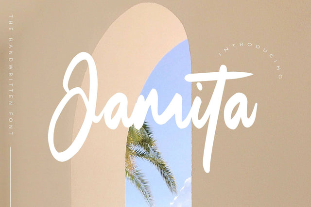 Jamita Handwritten Font LetterdayStudio 