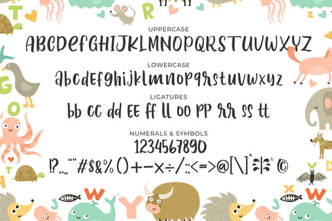 Januari Blossom Font Madatype Studio 