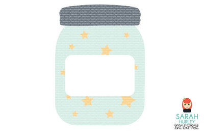 Jar Of Stars SVG Sarah Hurley 
