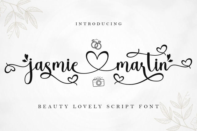 Jasmie Martin Script Font muhammadzeky 