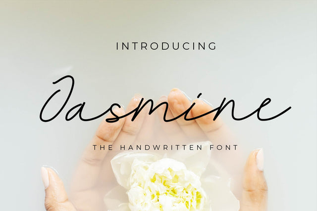 Jasmine Font LetterdayStudio 