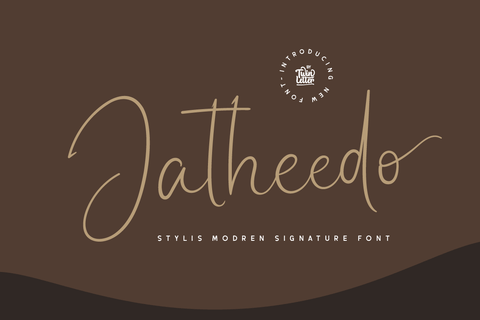 Jatheedo Font twinletter 