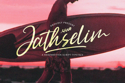 Jathselim - Handwritten Font Font StringLabs 