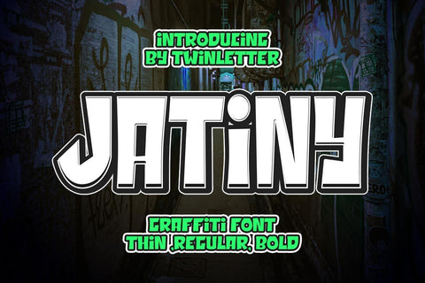 Jatiny Font twinletter 