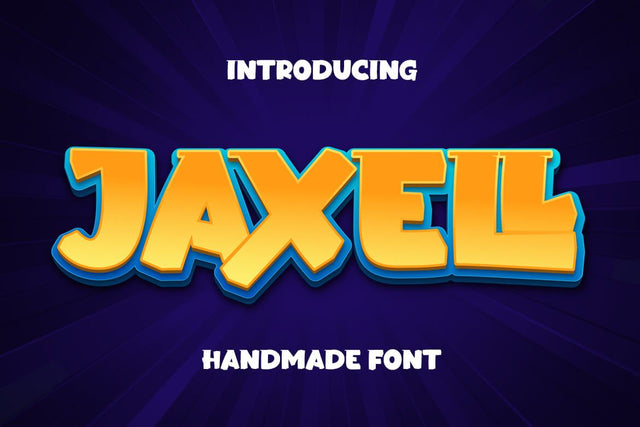 Jaxell Font twinletter 