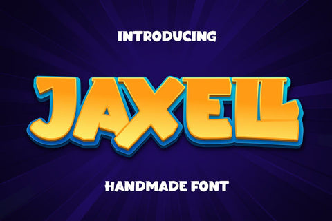 Jaxell Font twinletter 
