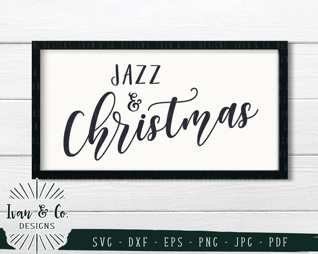 Jazz & Christmas SVG Files | Merry Christmas | Holidays | Winter SVG (760379411) SVG Ivan & Co. Designs 