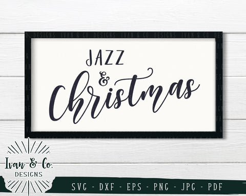 Jazz & Christmas SVG Files | Merry Christmas | Holidays | Winter SVG (760379411) SVG Ivan & Co. Designs 