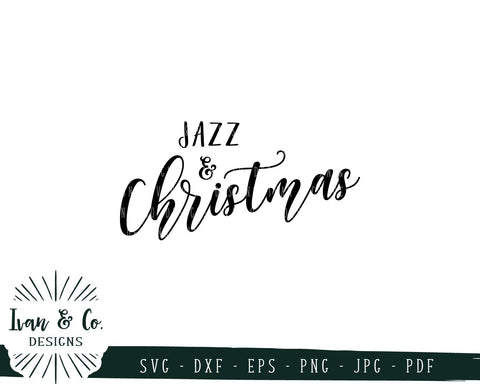 Jazz & Christmas SVG Files | Merry Christmas | Holidays | Winter SVG (760379411) SVG Ivan & Co. Designs 