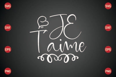 Je T’aime SVG CraftlabSvg29 