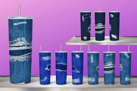 Jeans Tumbler Sublimation Sublimation SvgOcean 