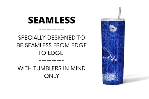 Jeans Tumbler Sublimation Sublimation SvgOcean 