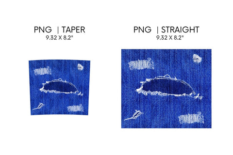 Jeans Tumbler Sublimation Sublimation SvgOcean 