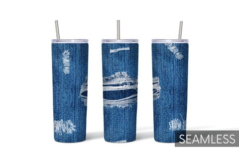 Jeans Tumbler Sublimation Sublimation SvgOcean 