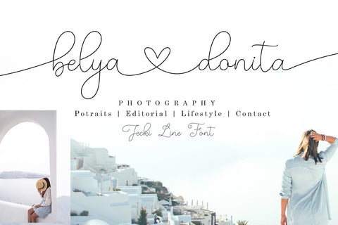 Jecki line Font Sulthan studio 