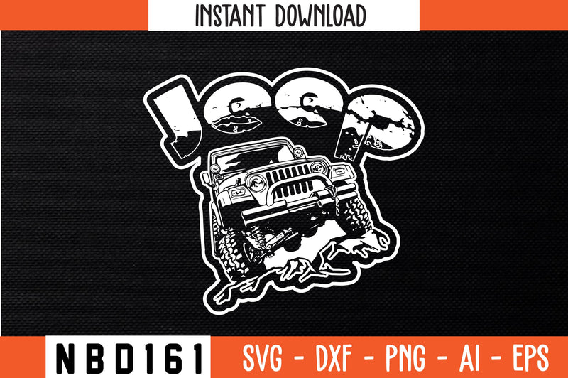 JEEP T-Shirt Design SVG Nbd161 