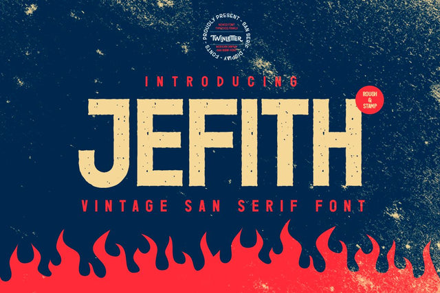 Jefith Font twinletter 