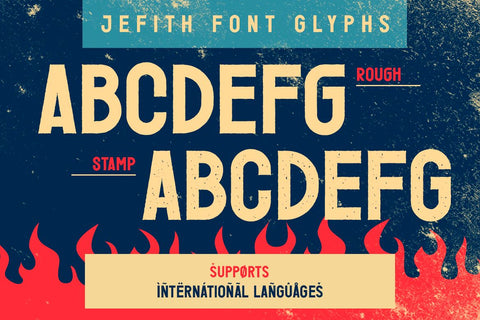 Jefith Font twinletter 