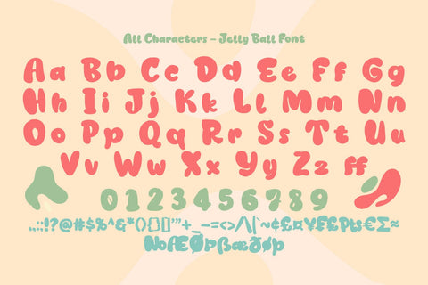 Jelly Ball Font yumnatype 