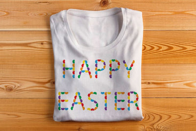 Jelly Bean Happy Easter SVG Designed by Geeks 