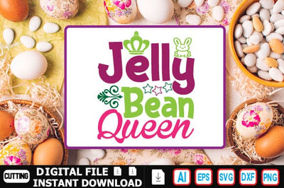 Jelly Bean Queen SVG Craftlabsvg24 