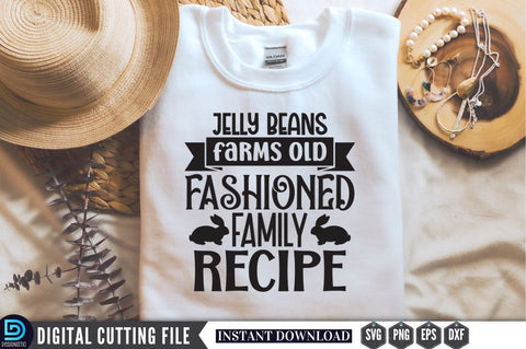 jelly beans farms old fashioned family recipe SVG SVG DESIGNISTIC 