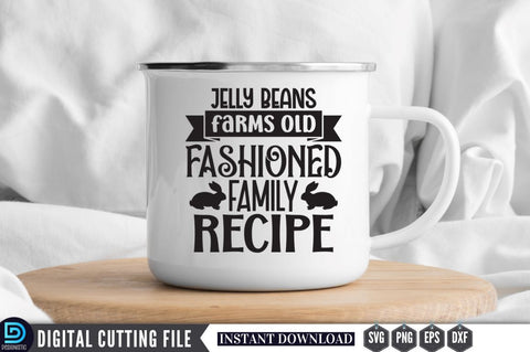 jelly beans farms old fashioned family recipe SVG SVG DESIGNISTIC 
