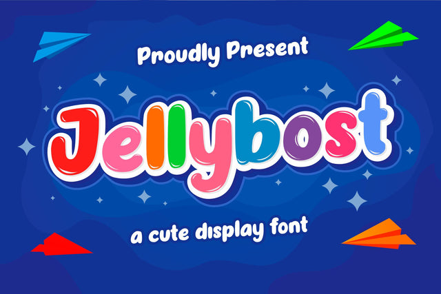 Jellybost Font Holydie Studio 