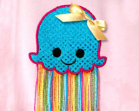 Jellyfish Applique Embroidery Design Embroidery/Applique Designed by Geeks 