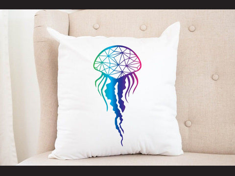 Jellyfish Geomatical Print SVG Johan Ru designs 